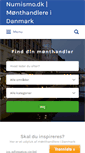 Mobile Screenshot of numismo.dk